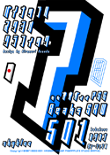 Beaks SRW skyblue 501 katakana font