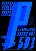 Beaky SRI skyblue 501 font