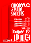Danger F2 0403 font