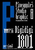 Digidigi 1801 font