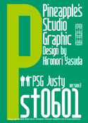 Justy st0601 font