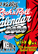M. Kelly Rock'n Roll Calendar 2020 Wild One