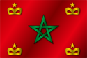 Flag of Morocco Naval Ensign