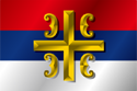 Flag of Serbian Cross