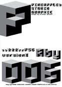 Aby 006 font
