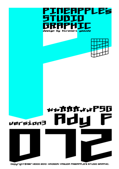 Ady F 072 Font