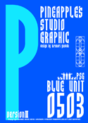 BLUE UNIT 0503 font