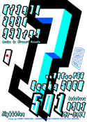 Beaks SRGW lightblue 501 katakana font