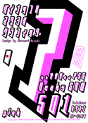 Beaks SRW pink 501 katakana font