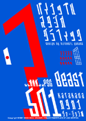 Beast 501 katakana font