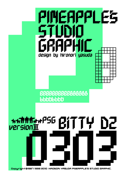 BiTTY D2 0303 Font