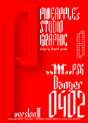 Danger 0402 font
