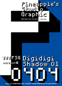 Digidigi Shadow 01 0404 font