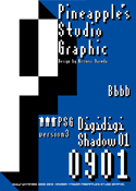 Digidigi Shadow 01 0901 font