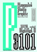 Digidigi W 3101 font