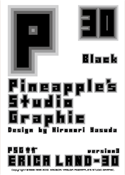EricaLand 30 Black font