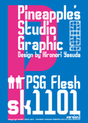 Flesh sk1101 font