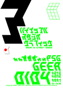 GEEA 0104 katakana font