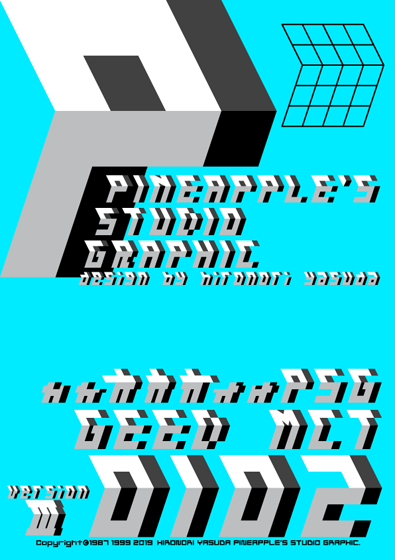 GEED MCT 0102 Font