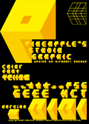 GEEE HCT color font Yellow 0101 font