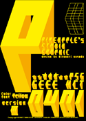 GEEE HCT color font Yellow 0401 font