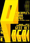 GEEE HCT color font Yellow 0601 font