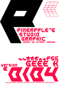 GEEE H 0104 font