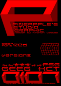 GEEG HCT color font Red 0107 font