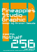 Hothalf 256 font