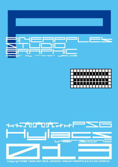 Hylacs 013 Font