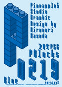 PBlocks 0219 Blue font