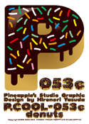 P.Cool-053c donuts font