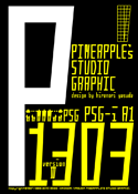 PSG-i A1 1303 font
