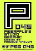 PSG 045 font