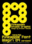 Pineapple Font Wagiri 04 font