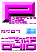 ZixP Color Font 07 0410 font