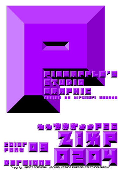 ZixP Color Font 09 0204 Font
