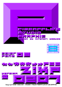 ZixP Color Font 09 0207 font