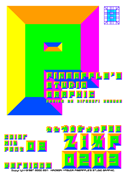 ZixP Color Mix Font 02 0203 font