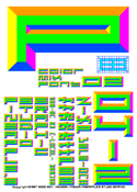 ZixP Color Mix Font 02 0412 font