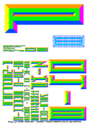 ZixP Color Mix Font 02 0418 font