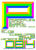 ZixP Color Mix Font 02 0814 font