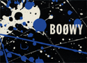 BOØWY logo postcard