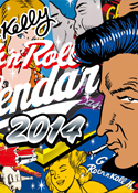 M. Kelly Rock 'n' Roll Calendar 2014