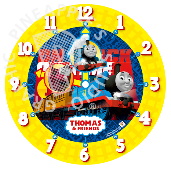 Thomas × ToysЯus(R) kurukuru clock