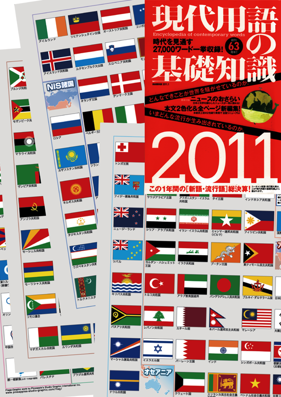 Encyclopedia of Contemporary Words 2011, World Flags