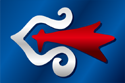 Flag of Ainu (variant 1)