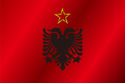 Flag of Albania (1991-1992)