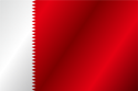 Flag of Bahrain (1932-1972)