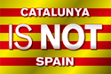 Flag of Catalonia Independencia 2014 IsNot
